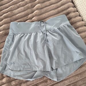 Under Armour Women's Light Gray Athletic Shorts